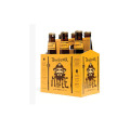 China Custom Made 6 Pack Bottle Carrier Beer Box Wholesale